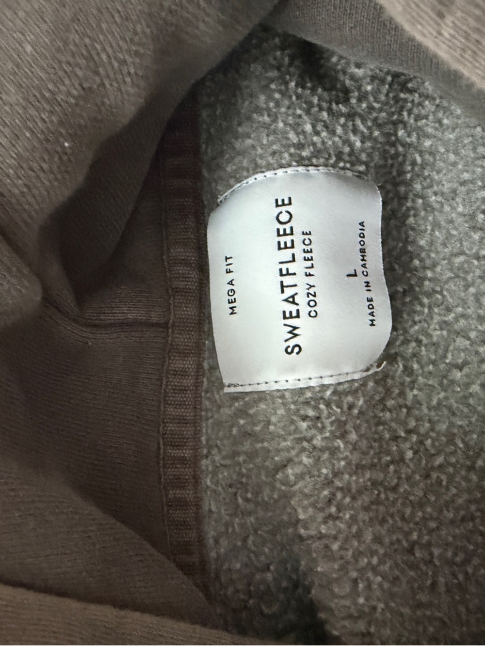 Aritzia Charcoal Gray Pullover Hoodie - Picture 3 of 3
